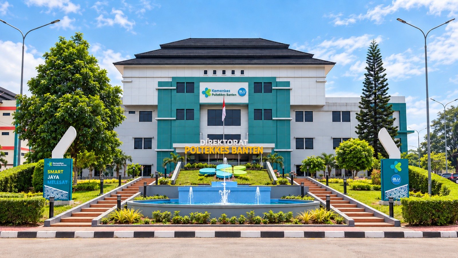 Gedung Direktorat Poltekkes Kemenkes Banten di Serang